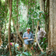 Aaron Davis undertaking research on Arabica coffee in South Sudan.